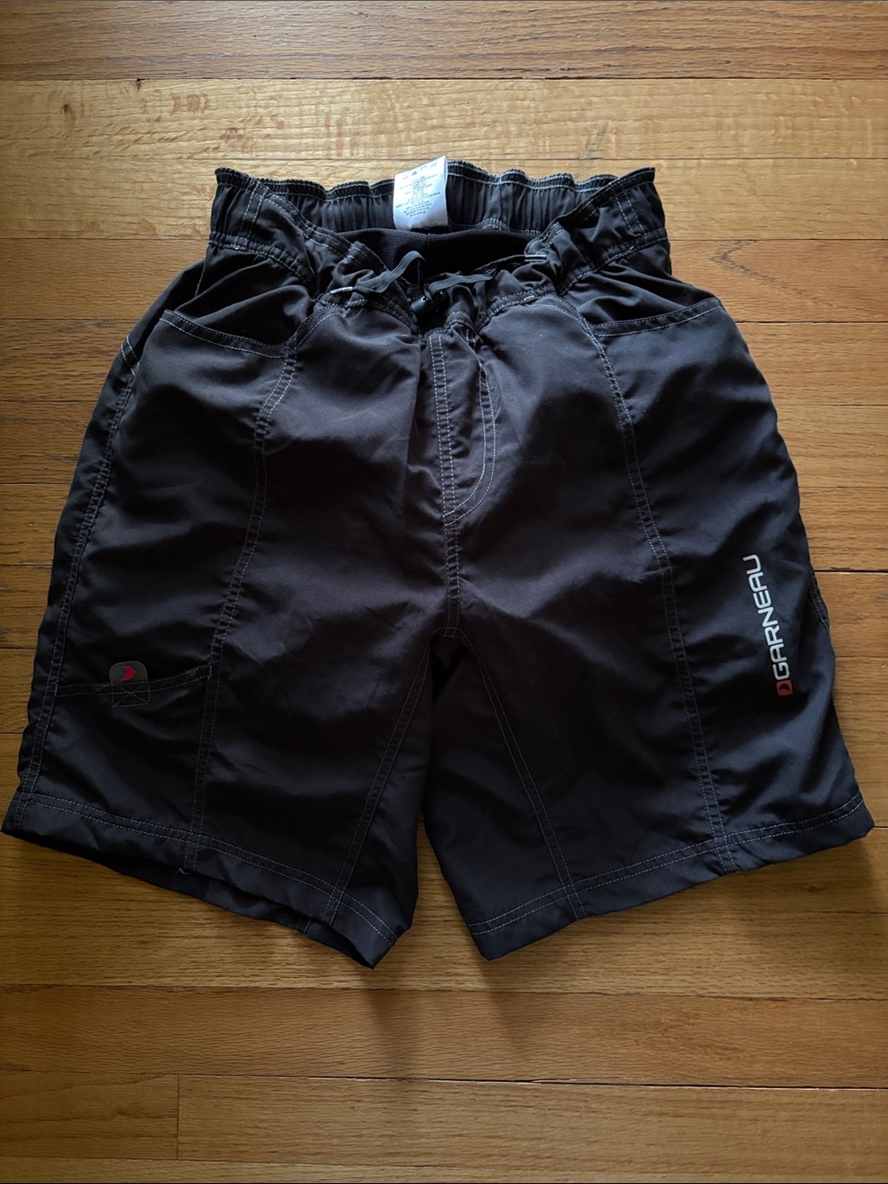 Louis Garneau women’s MTB cyclo padded bike shorts 2 black size medium